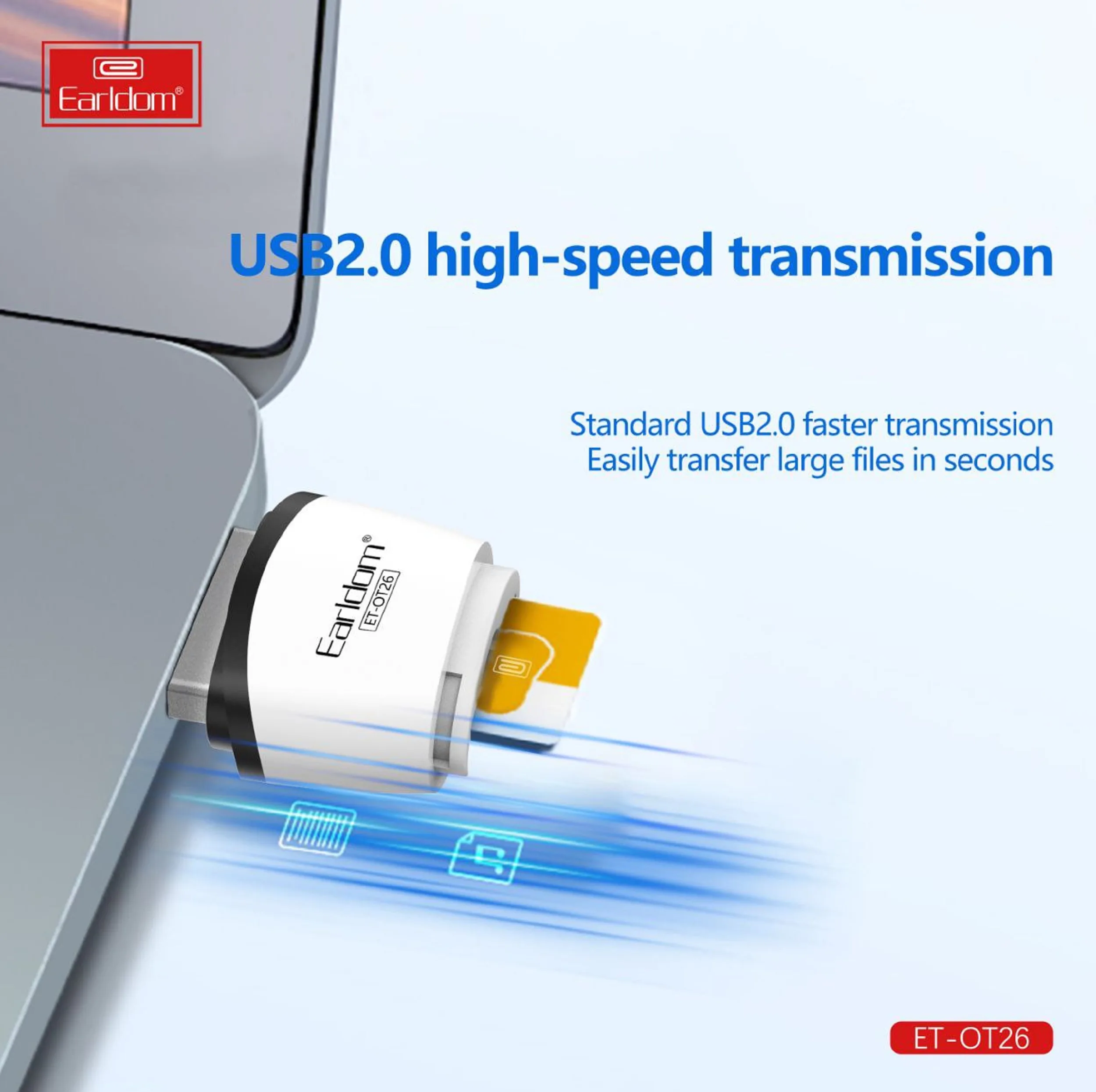 کارت خوان ارلدام مدل ET-OT26 New version