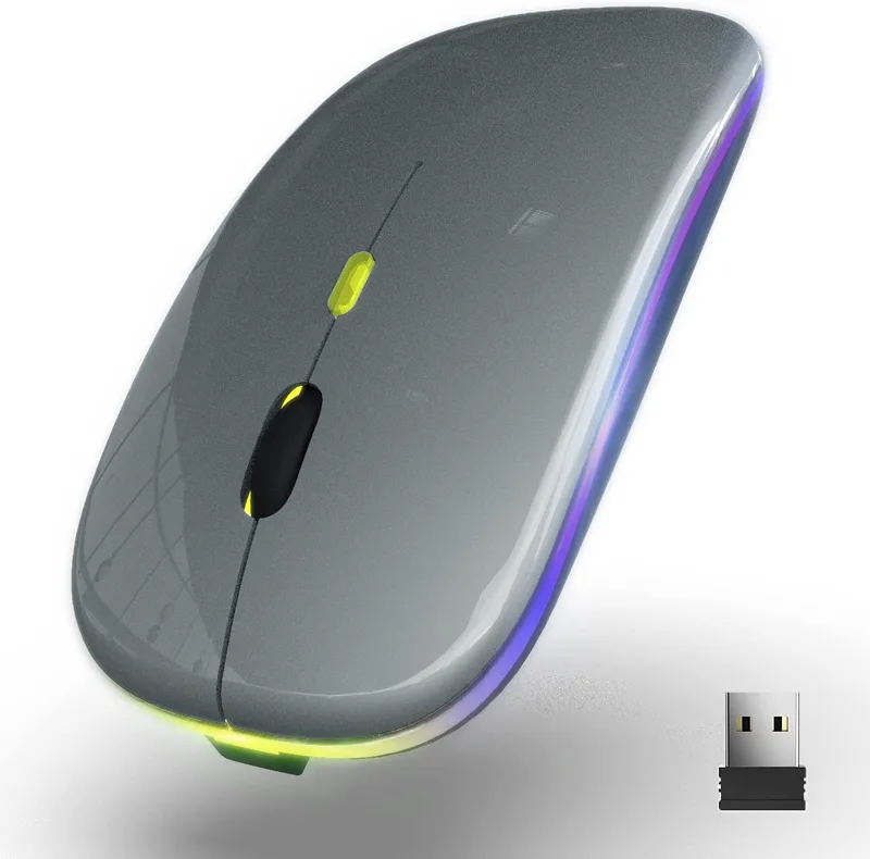 ماوس بی سیم مدل Slim RGB