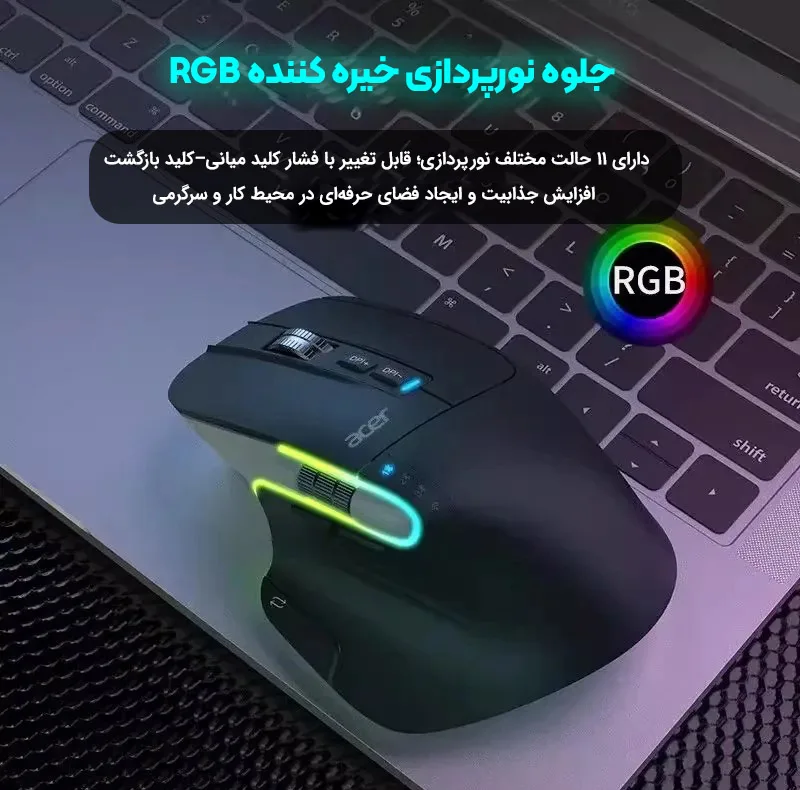 ماوس بی سیم ایسر مدل OMR225