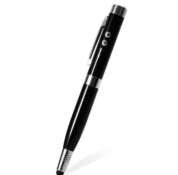 فلش مموری 16 گیگابایت پرلیت یو اس بی مدل U-86 با طرح خودکار 6کاره، چراغقوه، چراغ UV تست اسکناس، لیزر و قلم لمسی دیجیتالی