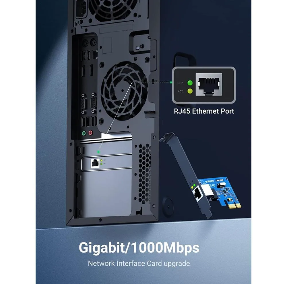 کارت شبکه PCIE یوگرین مدل US230 - 30771