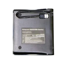 باکس تبدیل DVD رایتر USB3.0 اینترنال SATA به اکسترنال ونتولینک مدل 9.5mm