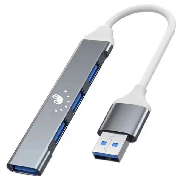 هاب 4 پورت USB 3.0 هارمن مدل OKAYES