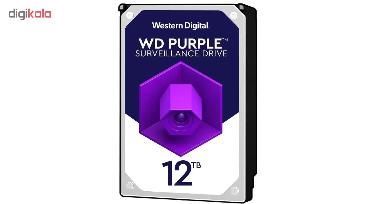 هارددیسک اینترنال وسترن دیجیتال مدل Purple WD121PURZ ظرفیت 12 ترابایت