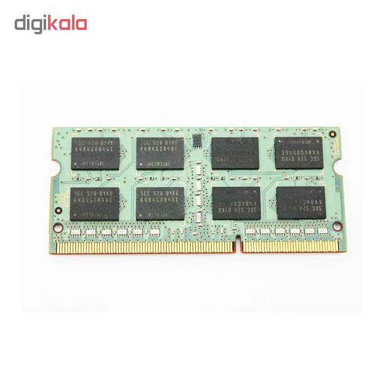 رم لپ تاپ DDR3 تک کاناله ۱۶۰۰ مگاهرتز CL11 سامسونگ مدل PC3L ظرفیت 8 گیگابایت