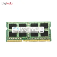 رم لپ تاپ DDR3 تک کاناله 1333 مگاهرتز CL11 سامسونگ مدل PC3 ظرفیت 4گیگابایت