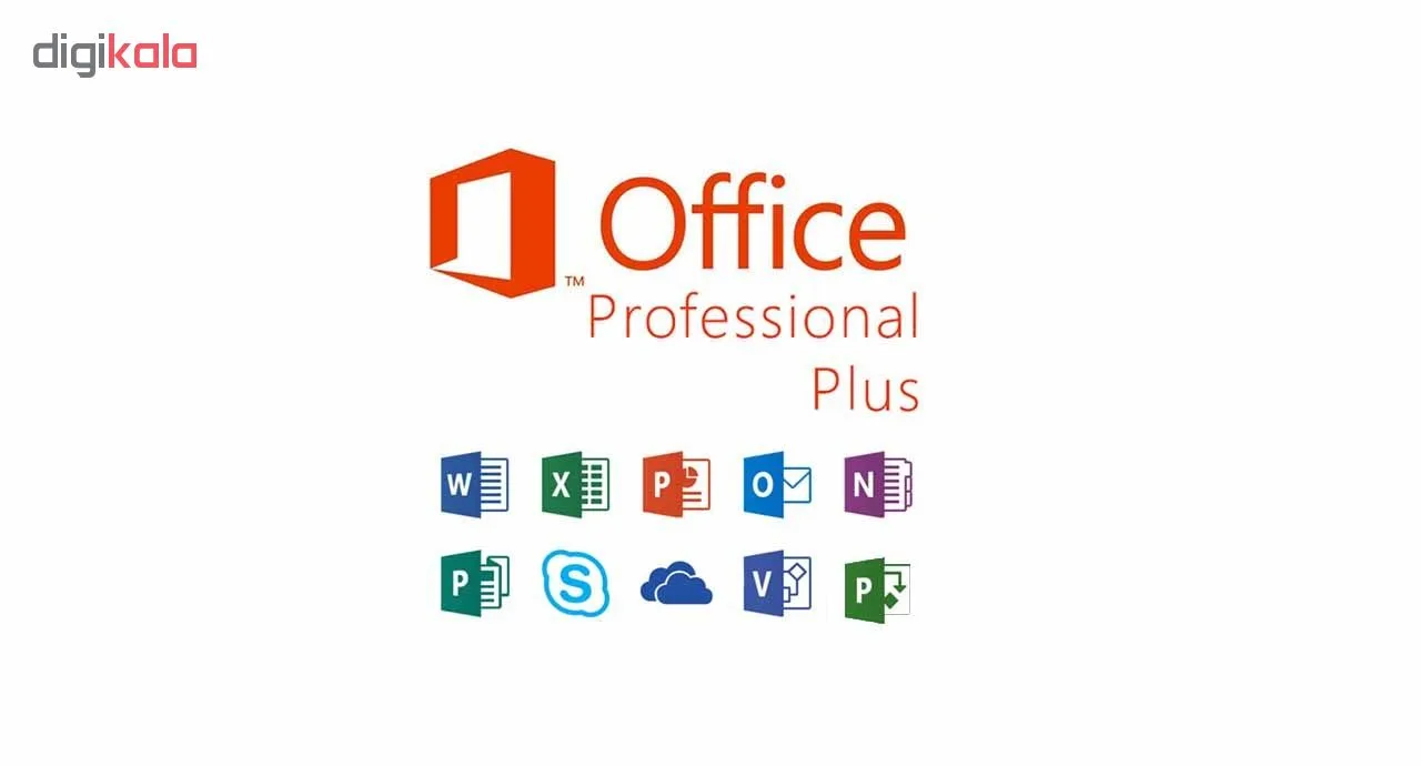 مجموعه نرم افزاری مایکروسافت Office نسخه 2019 Professional Plus