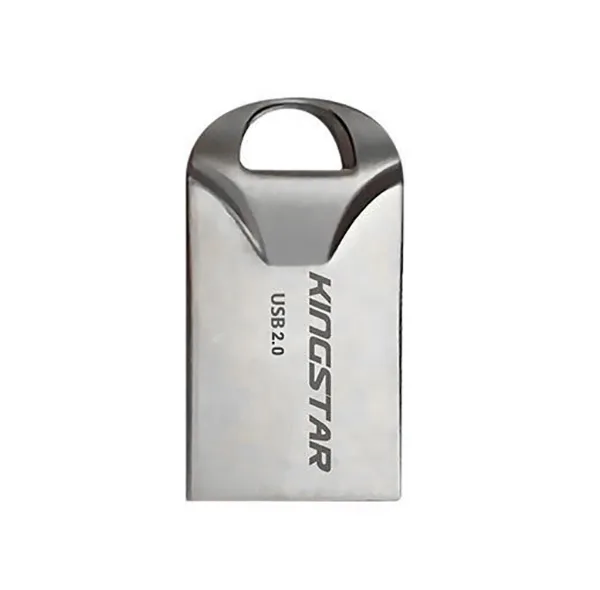 فلش مموری 32 گیگابایت کینگ استار مدل KS218 با رابط USB 2.0 و بدنه فلزی بندانگشتی