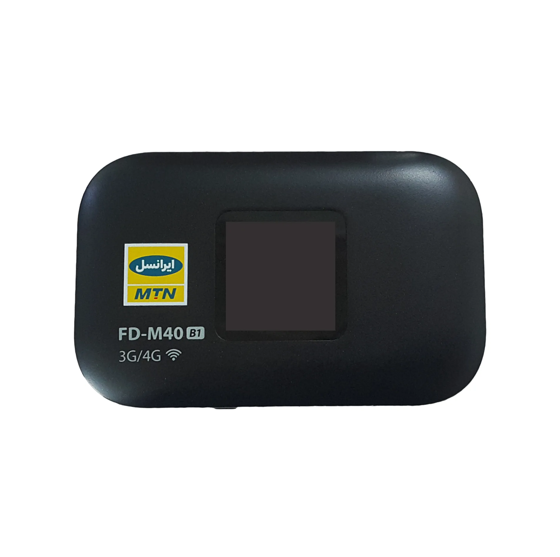 مودم 4G قابل حمل ایرانسل مدل FD-M40 با باتری 3000 میلی‌آمپر، پشتیبانی همزمان 25 کاربر، صفحه نمایش LCD، اتصال بی‌سیم و باسیم، سازگار با اندروید، ویندوز و MacOS و قابلیت پشتیبانی از پیامک و DDNS