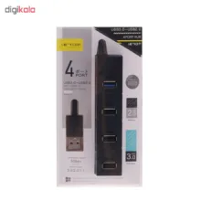 هاب 4 پورت 3.0 USB آی ای تاپ مدل U32-23