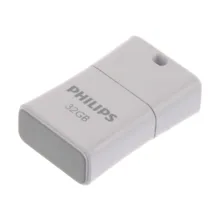 فلش مموری فیلیپس سری Picco مدل FM32FD85B ظرفیت 32 گیگابایت با رابط USB 2.0، درپوش محافظ و بند قابل جداشدن