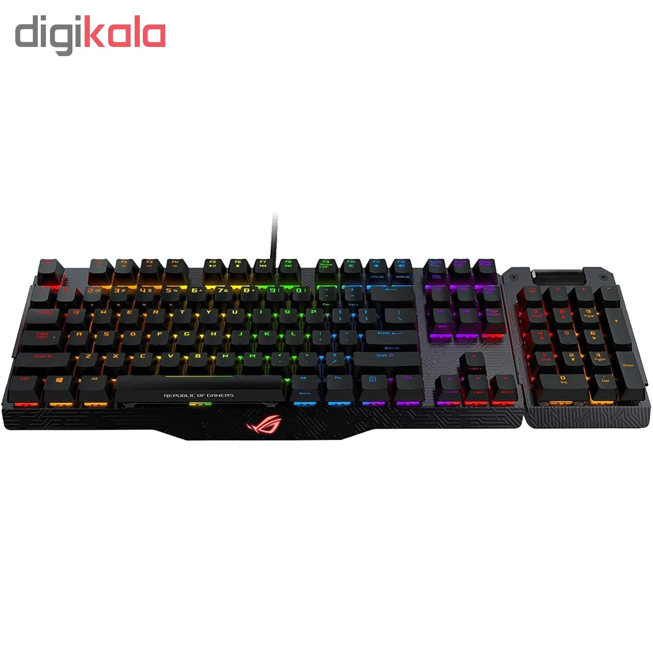 کیبورد مخصوص بازی ایسوس مدل ROG Claymore