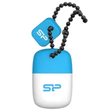 فلش مموری سیلیکون پاور مدل Touch T07 ظرفیت 32 گیگابایت، رابط USB 2.0، سازگار با ویندوز و مک، سرعت خواندن 15 مگابیت بر ثانیه و سرعت نوشتن 5 مگابیت بر ثانیه، طراحی مقاوم و سبک