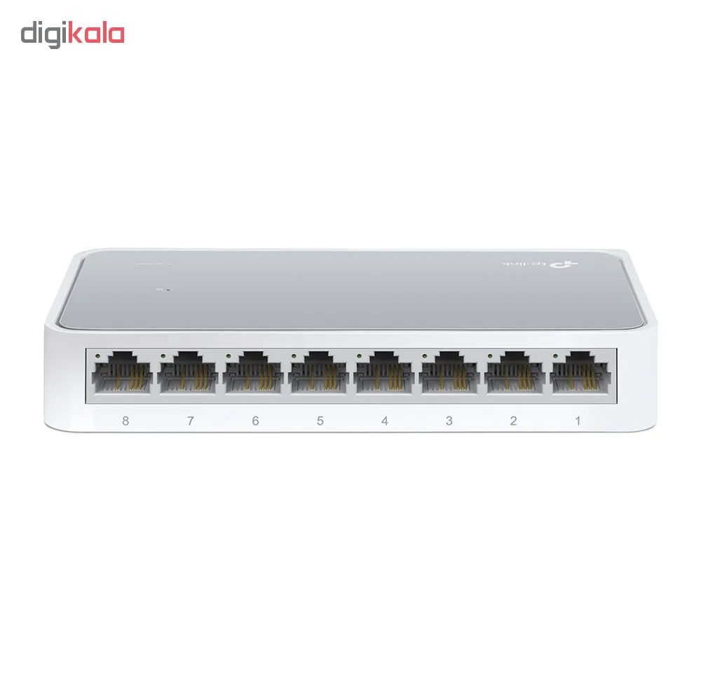 سوییچ 8 پورت تی پی-لینک مدل TL-SF1008D Ver 12.0