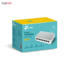 سوییچ 8 پورت تی پی-لینک مدل TL-SF1008D Ver 12.0