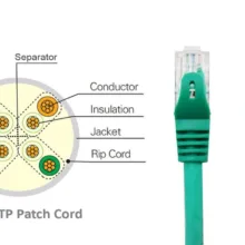 پچ کورد CAT6  کی نت مدل K-N1027