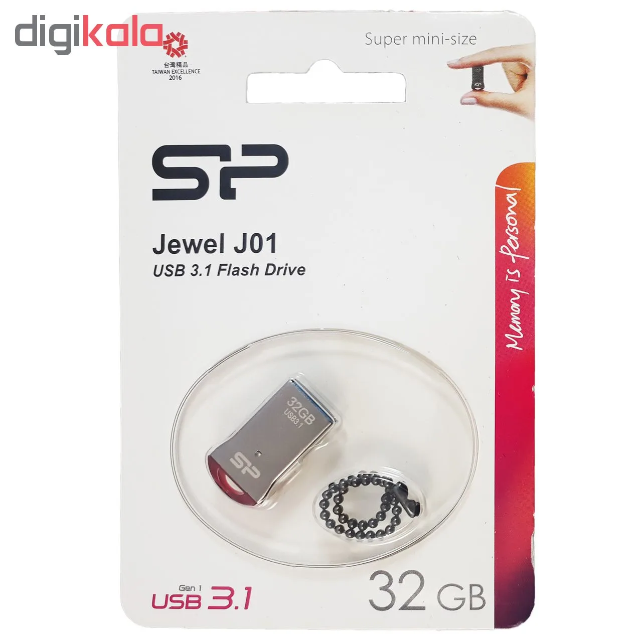 فلش مموری سیلیکون پاور مدل Jewel J01 ظرفیت 32 گیگابایت