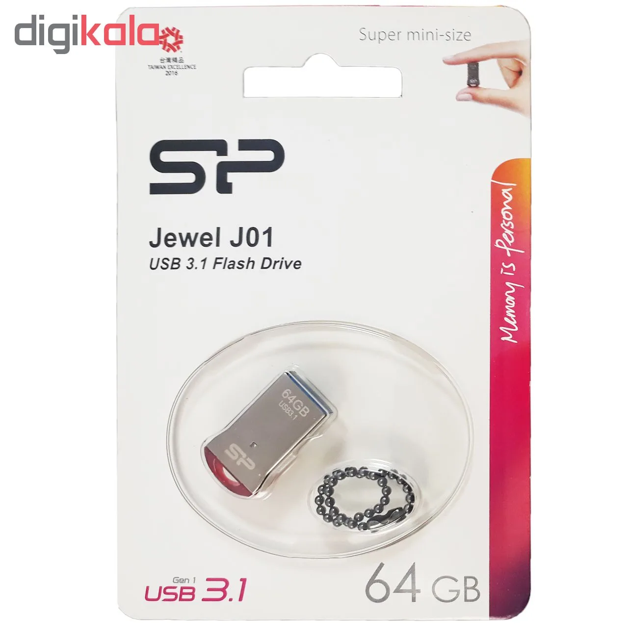 فلش مموری سیلیکون پاور مدل Jewel J01 ظرفیت 64 گیگابایت
