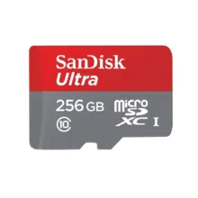 کارت حافظه microSDXC سن دیسک مدل Ultra کلاس 10 استاندارد UHS-I U1 سرعت 100MBps ظرفیت 256 گیگابایت