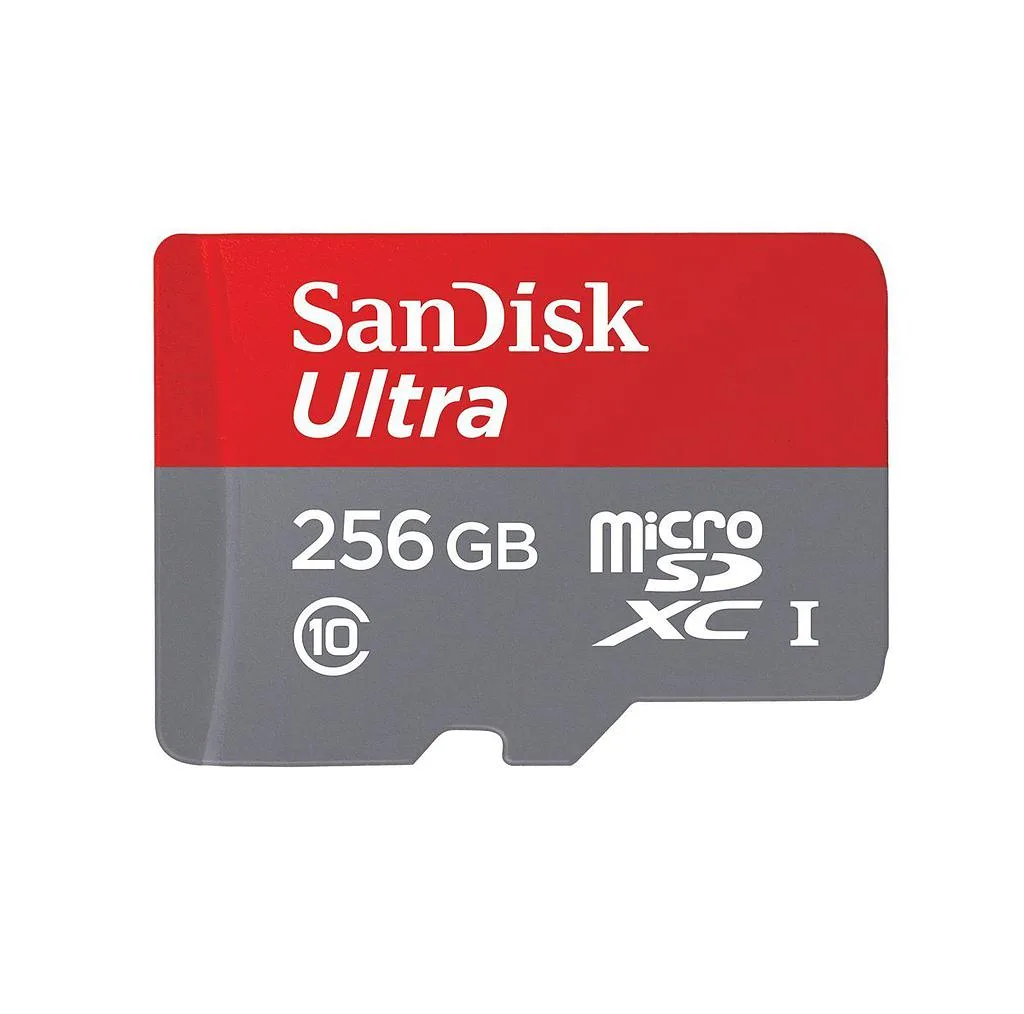 کارت حافظه microSDXC سن دیسک مدل Ultra کلاس 10 استاندارد UHS-I U1 سرعت 100MBps ظرفیت 256 گیگابایت