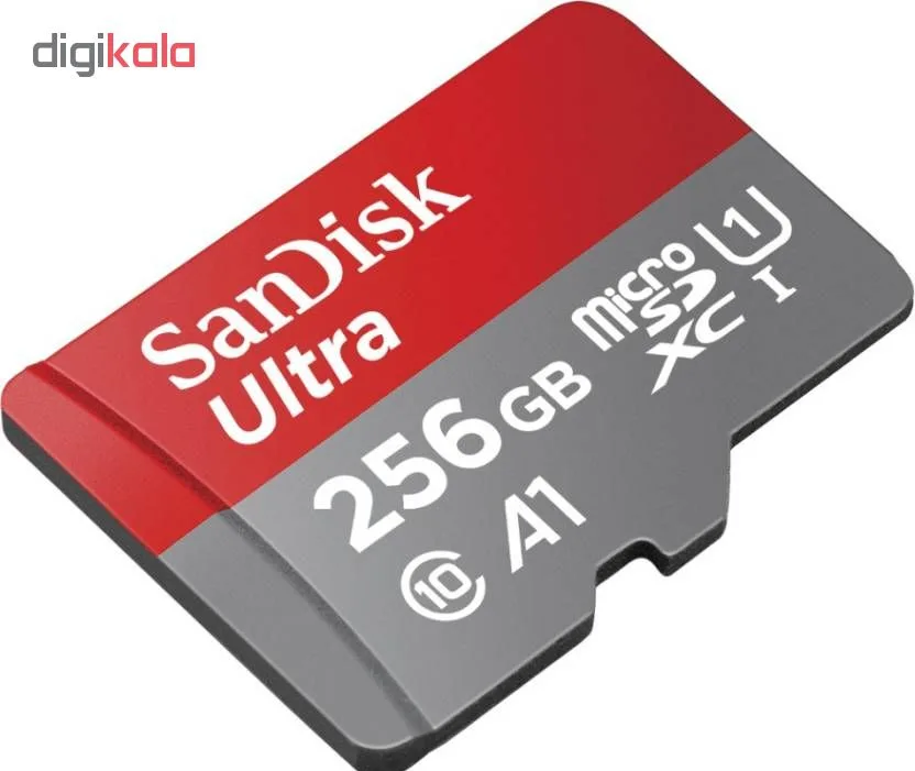 کارت حافظه microSDXC سن دیسک مدل Ultra کلاس 10 استاندارد UHS-I U1 سرعت 100MBps ظرفیت 256 گیگابایت