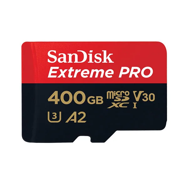 کارت حافظه microSDXC سن دیسک مدل Extreme PRO کلاس A2 استاندارد UHS-I U3 سرعت 170MBs ظرفیت 400 گیگابایت