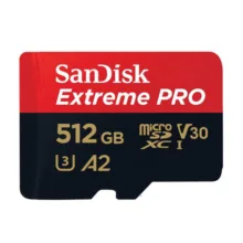کارت حافظه microSDXC سن دیسک مدل Extreme PRO کلاس A2 استاندارد UHS-I U3 سرعت 170MBs ظرفیت 512 گیگابایت