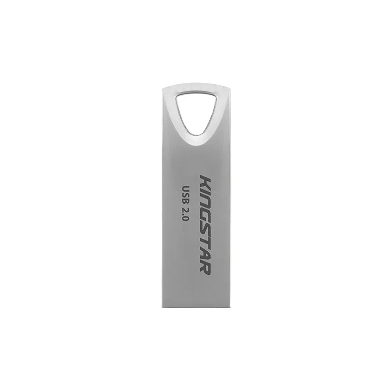 فلش مموری 64 گیگابایت کینگ استار مدل KS222 با رابط USB 2.0، بدنه فلزی و مقاومت در برابر آب، ضربه و گردوغبار
