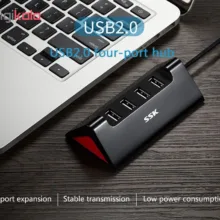 هاب 4 پورت USB 2.0 اس اس کا مدل SHU830