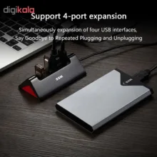 هاب 4 پورت USB 2.0 اس اس کا مدل SHU830