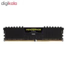 رم دسکتاپ کورسیر مدل Vengeance LPX DDR4 دو کاناله 32 گیگابایت 3200 مگاهرتز CL16 با هیتسینک آلومینیومی و پشتیبانی از XMP 2.0 برای اورکلاکینگ پایدار و خنک‌کنندگی بهینه