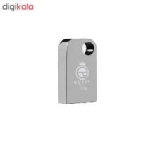 فلش مموری 8 گیگابایت کوئین تک مدل CELL با رابط USB 2.0، طراحی فشرده و مقاومت در برابر آب، ضربه، لرزش و گرد و غبار