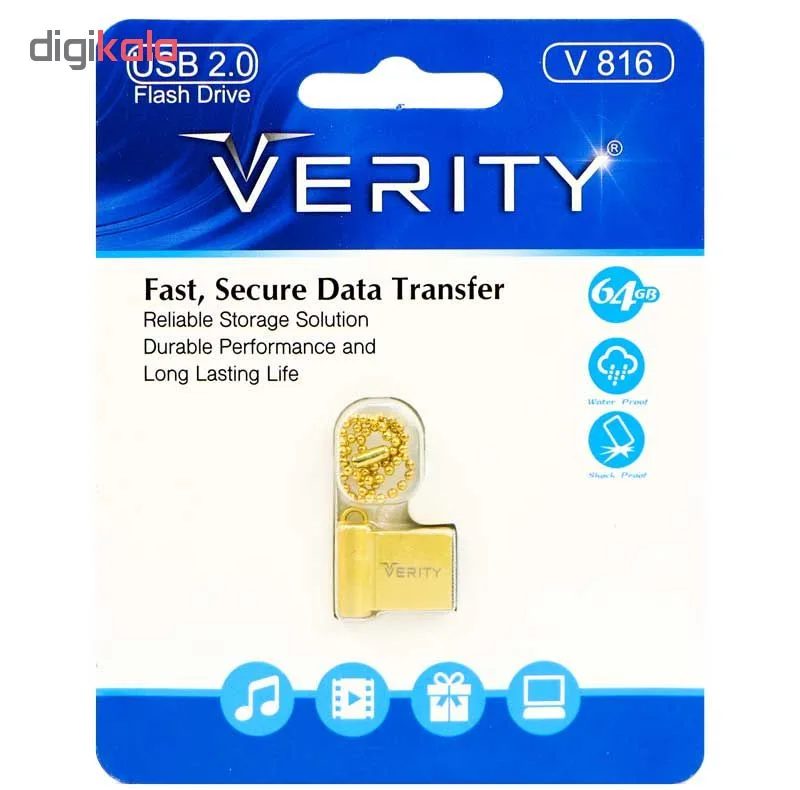 فلش مموری وریتی مدل V816 ظرفیت 64 گیگابایت
