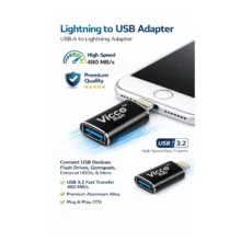 مبدل OTG USB به لایتنینگ ویکومن مدل VC8