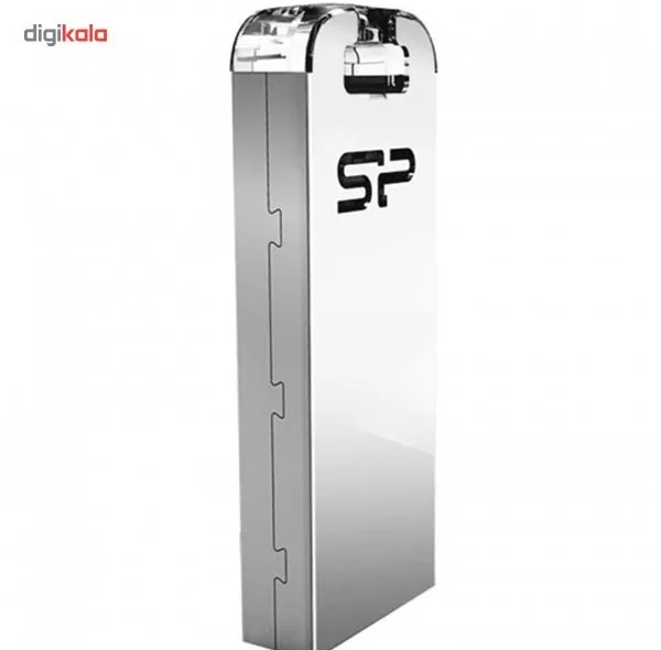 فلش مموری 64 گیگابایت سیلیکون پاور مدل Jewel J10 با رابط USB نسخه 3.0، بدنه استیل ضدزنگ با روکش ضداثر انگشت و مقاوم در برابر آب، لرزش و گردوغبار