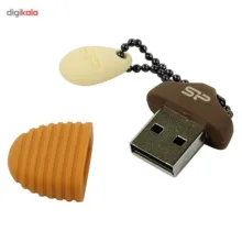 فلش مموری 64 گیگابایت سیلیکون پاور مدل Touch T30 با رابط USB 2.0 و بدنه مقاوم در برابر آب، گردوغبار، شوک و لرزش