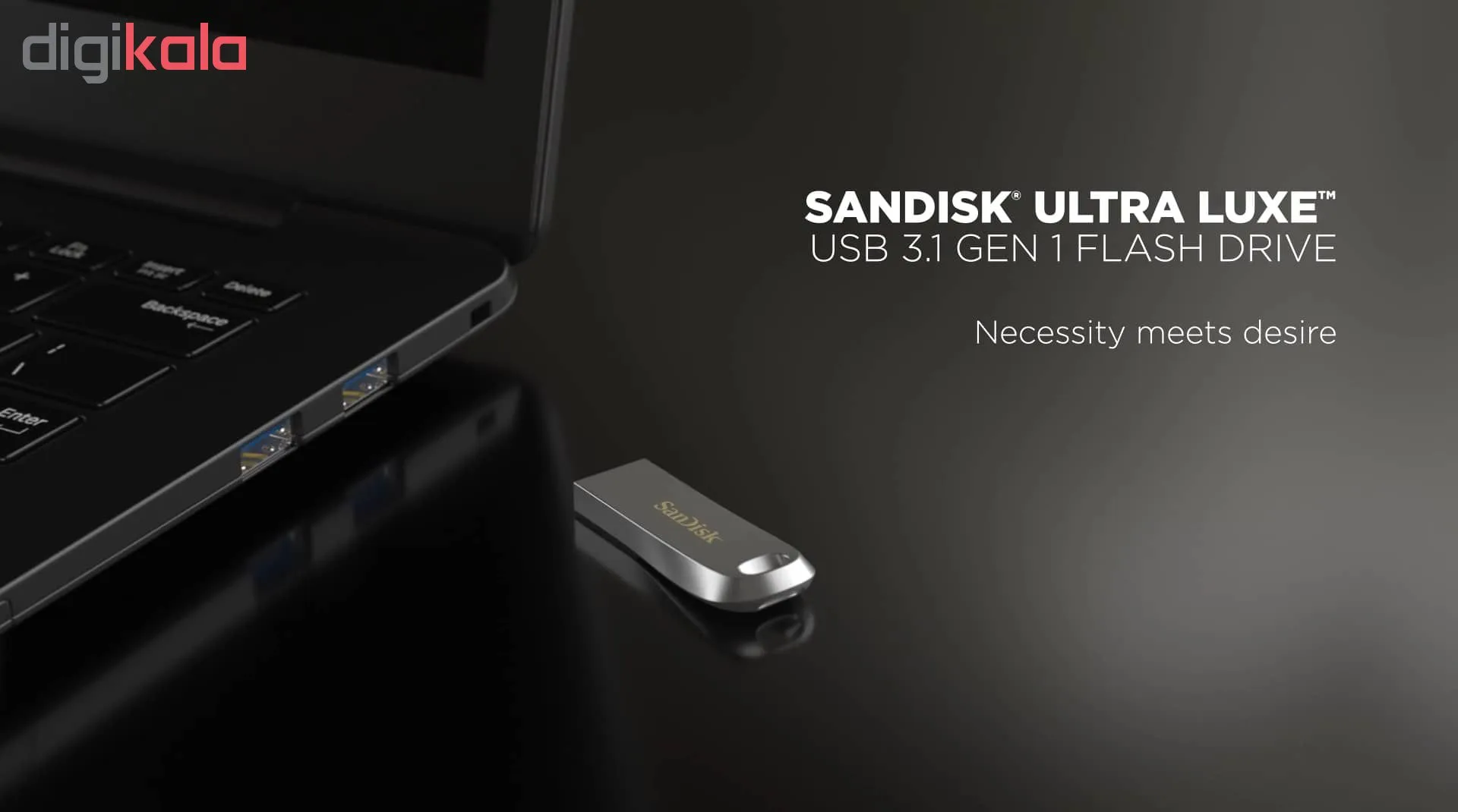 فلش مموری سن دیسک مدل Ultra Luxe ظرفیت 32 گیگابایت