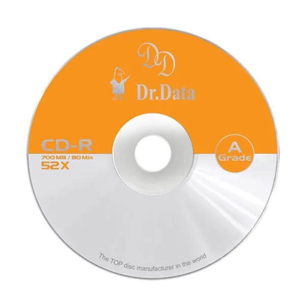سی دی خام دکتر دیتا مدل CD-R پک 50 عددی