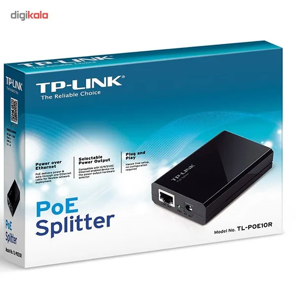 اسپلیتر دیتا از برق تی‌ پی-لینک TL-POE10R