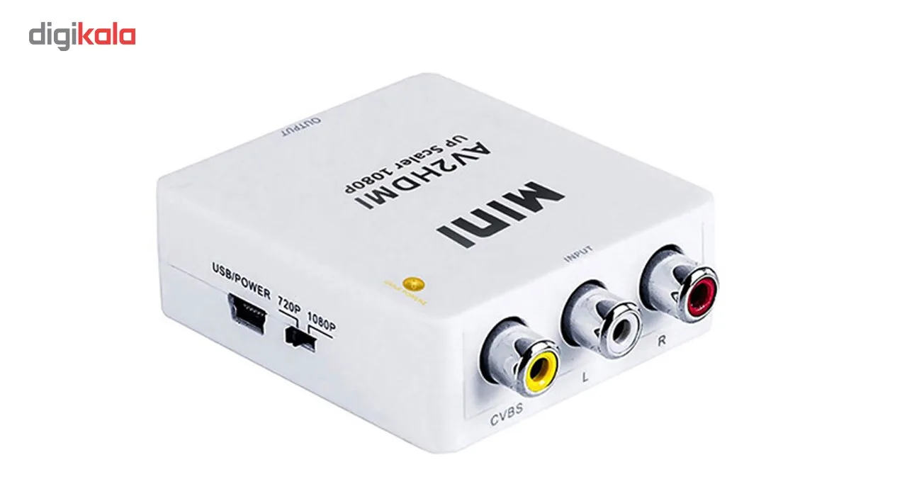 مبدل AV به HDMI مدل Mini