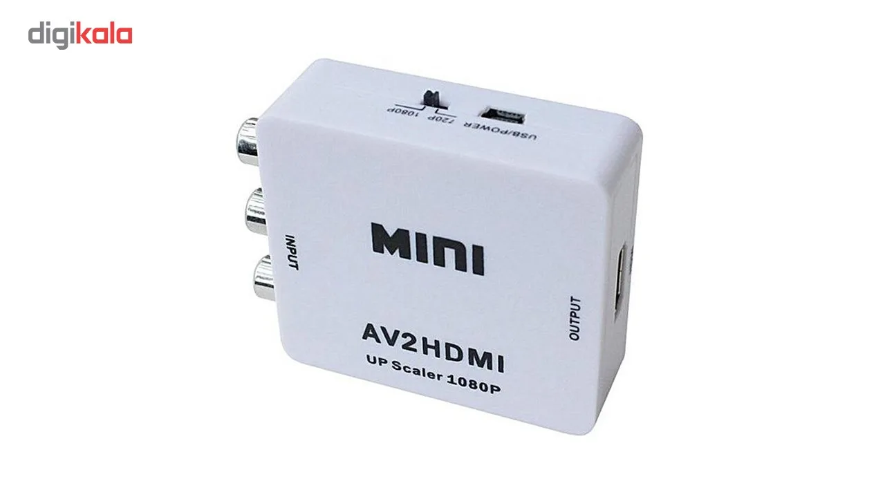 مبدل AV به HDMI مدل Mini