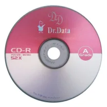 سی دی خام دکتر دیتا مدل CD-R پک 50 عددی