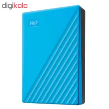 هارد اکسترنال وسترن دیجیتال مدل My Passport ظرفیت 4 ترابایت با استاندارد ارتباطی USB 3.2 Gen1