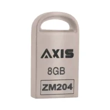 فلش مموری اکسیس مدل ZM204-8GB ظرفیت 8 گیگابایت با بدنه فلزی، مقاومت در برابر آب، ضربه، شوک، لرزش و گرد و غبار