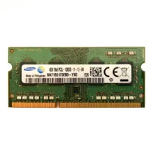 رم لپ‌تاپ 4 گیگابایت DDR3L تک کاناله 1600 مگاهرتز سامسونگ مدل PC3L با تایمینگ CL11 و ولتاژ کاری 1.35 ولت