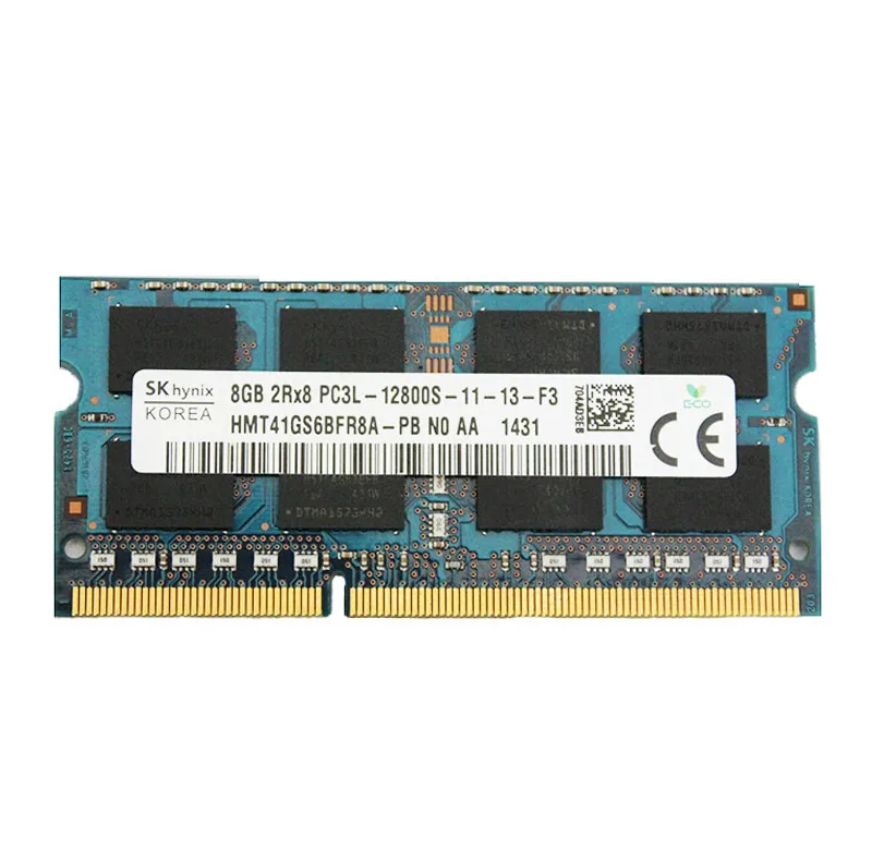 رم لپ تاپ DDR3L تک کاناله 1600 مگاهرتز CL11 اس کی هاینیکس مدل HMT41GS6BFR8A ظرفیت 8 گیگابایت