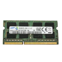 رم لپ‌تاپ DDR3L تک کاناله 8 گیگابایت سامسونگ مدل PC3L فرکانس 1600 مگاهرتز تایمینگ CL11 ولتاژ 1.35 ولت