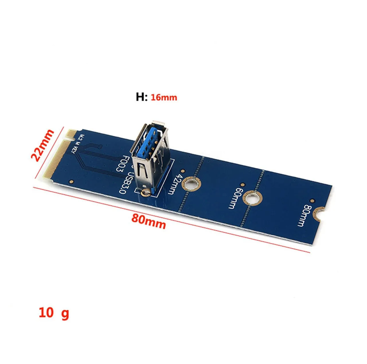کارت تبدیل M2 به USB 3.0 مدل F003