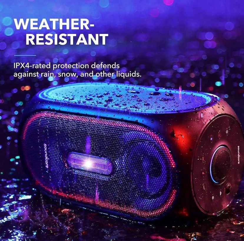 اسپیکر بلوتوثی قابل حمل انکر مدل SoundCore Rave 160W