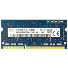 رم لپ تاپ DDR3L تک کاناله 1600 مگاهرتز CL11 اس کی هاینیکس مدل 12800S ظرفیت 4 گیگابایت